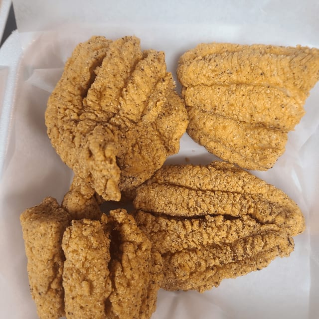 Catfish Fillet Sandwiches.